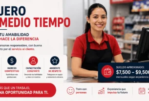 Cajero Medio Tiempo